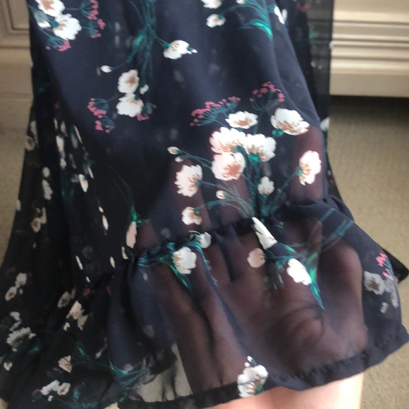 Floral Wrap Maxi Dress - Picture 5 of 10